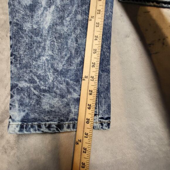 Torrid Boyfriend Jeans Womens 20 Blue Distressed Acid Wash Denim Plus Size - Picture 7 of 11